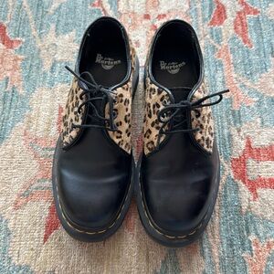 Leopard Doc Martens